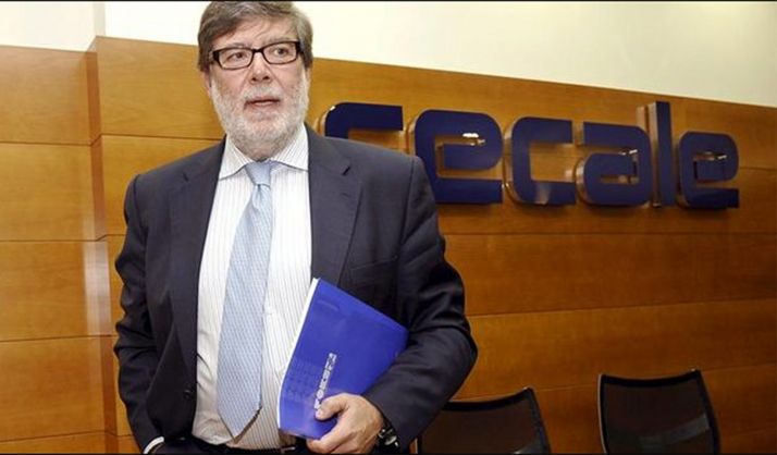 El soriano Santiago Aparicio, presidente de CECALE. /SN
