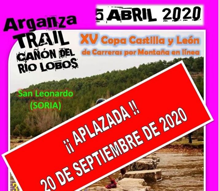 El Arganza Trail de San Leonardo de Yagüe, aplazado al 20 de septiembre