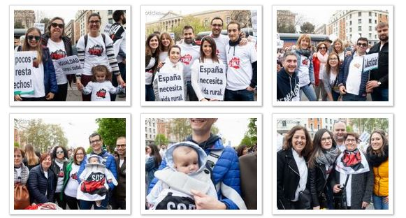 1 año de la revuelta de la España Vaciada. ¿Estuviste? Búscate en las fotos