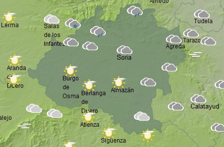 Heladas débiles y máximas en ascenso este sábado