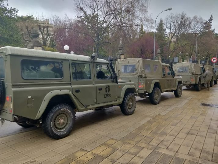 El RING1 del Ejército controla una desértica capital soriana