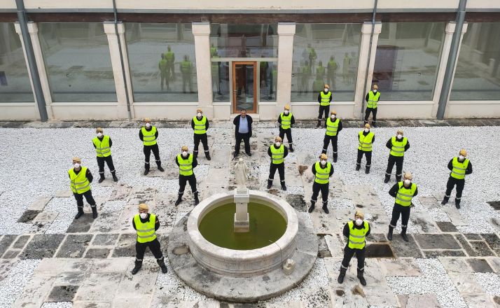 Llegan otros 25 militares de la UME al Seminario 