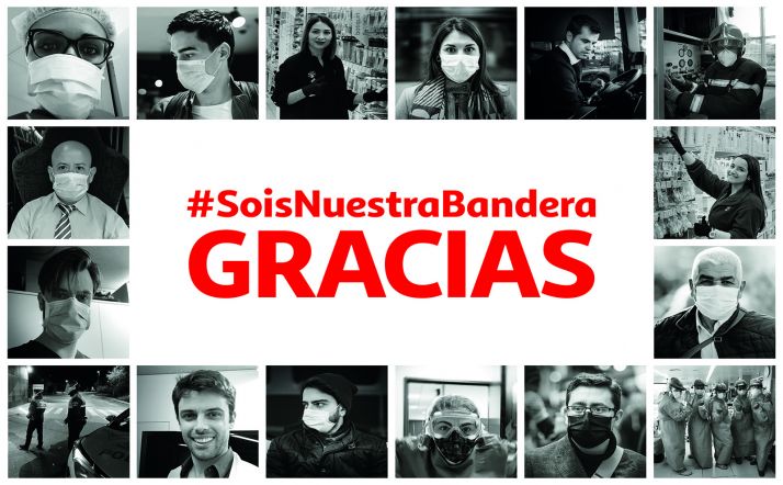 Alcampo pone en marcha Sois nuestra bandera, para homenajear a la solidaridad y a la generosidad 