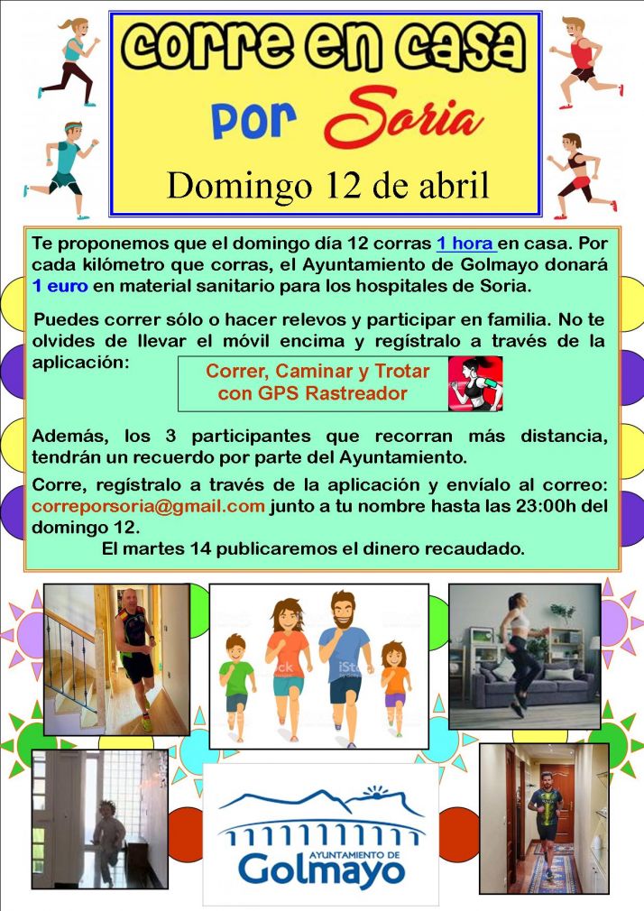 Campaña solidaria contra el Coronavirus del Ayuntamiento de Golmayo