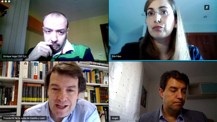 La Junta trabaja en una guía con medidas organizativas para la vuelta al trabajo presencial en la Administración