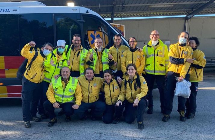 Madrid mandará a Soria y Segovia 20 sanitarios y otros 20 voluntarios del Samur