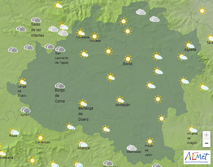 Jornada de lunes completamente primaveral