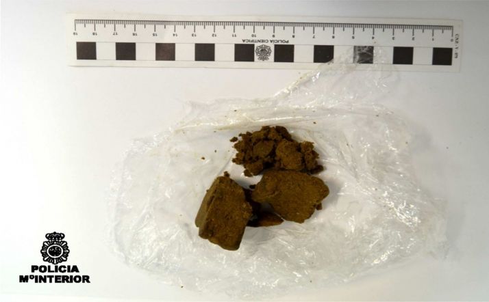 La sustancia incautada. /CNP