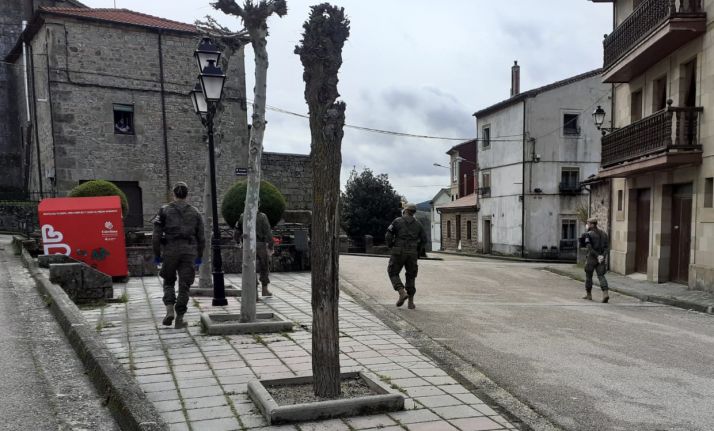 El Regimiento de Ingerieros, en Pinares