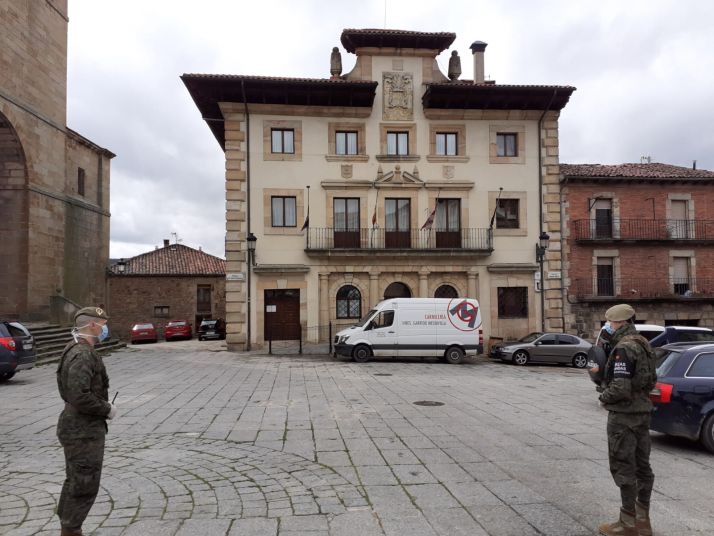 El Ejército de Tierra visita Covaleda, Vinuesa y Salduero