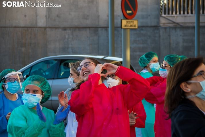 Soria tiene 159 sanitarios con positivo y otros 51 aislados