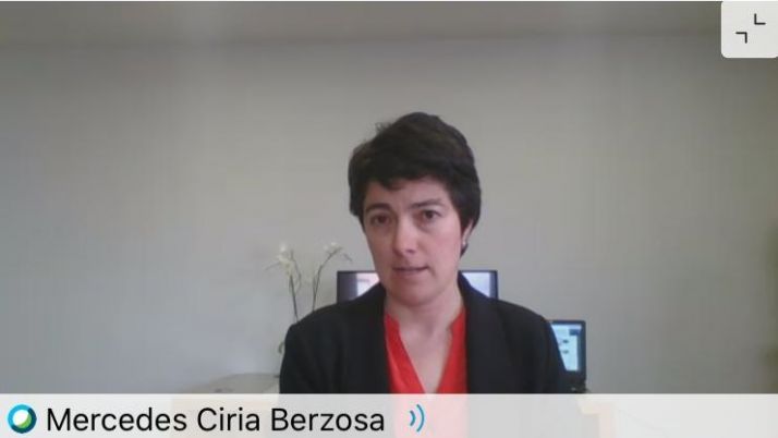 Mercedes Ciria aconseja a los empresarios sorianos que eviten un endeudamiento excesivo para los próximos años