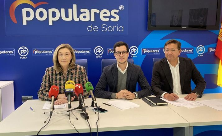 María José Heredia, Tomás Cabezón y Gerardo Martínez. 