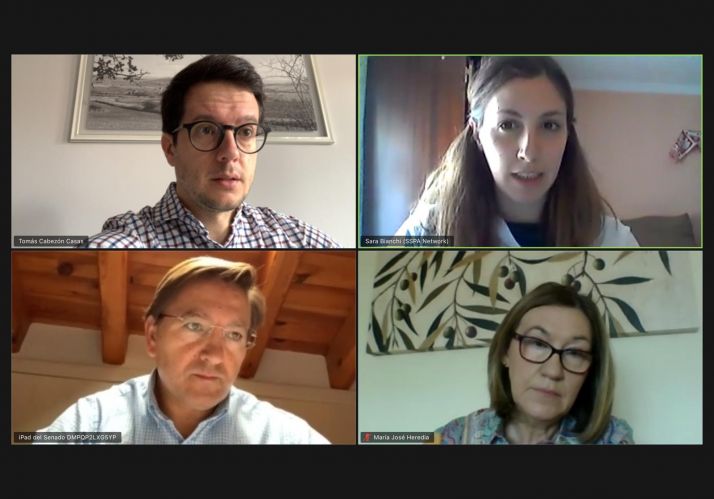 Los parlamentarios sorianos del PP trasladan a la Red SSPA las iniciativas presentadas en el Congreso y el Senado