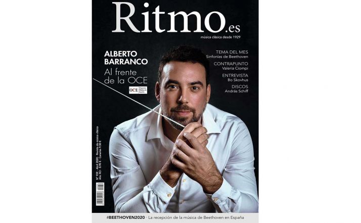 Portada de la revista para este mes. 