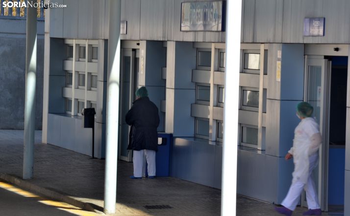 Imagen del la entrada al servicio de Urgencias del Santa Bárbara. /SN