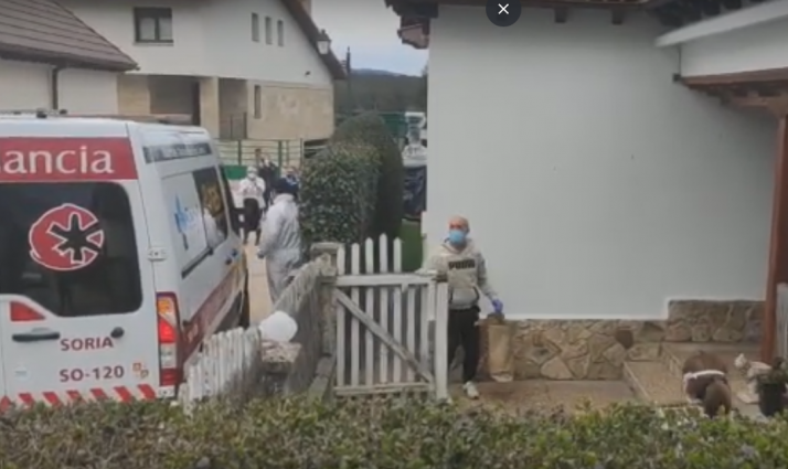 VÍDEO: Continúan las buenas noticias. El covaledense Marcelo Herrero vuelve a casa tras superar el Covid-19