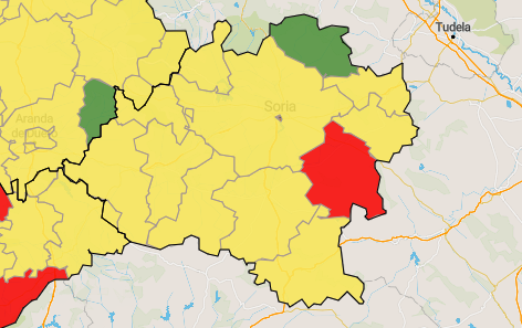 San Pedro Manrique es la única zona verde de Soria