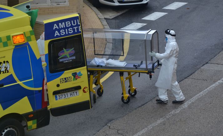 La ocupación hospitalaria de Soria se sitúa ahora en el 61%