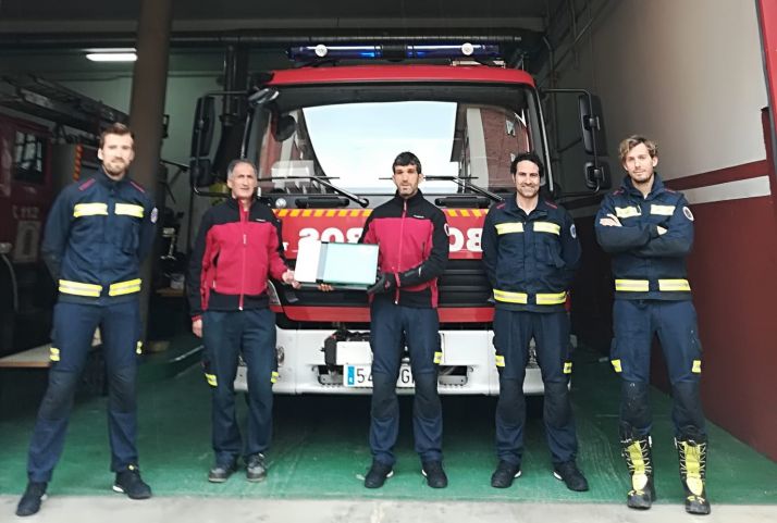 Los Bomberos de Soria continúan su lucha contra el Covid-19 