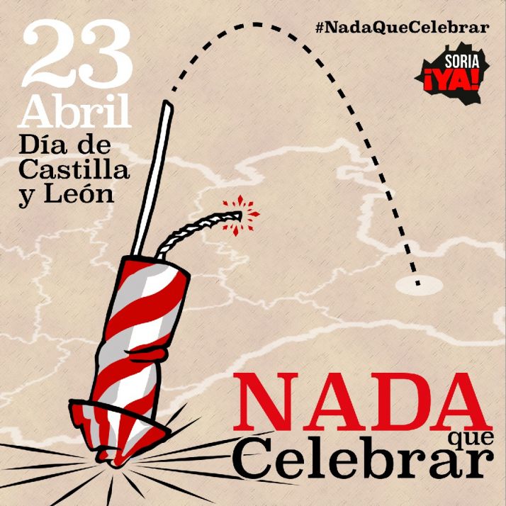 La Soria ¡Ya! da 23 razones por las que no tiene #NadaQueCelebrar
