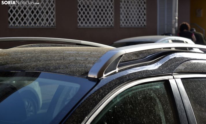 Polvareda amarilla en la capital