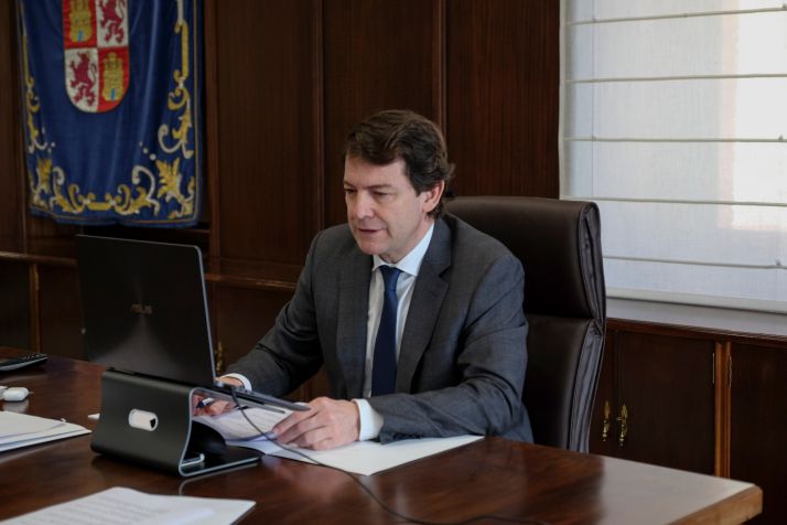 Fernández Mañueco anima a los agentes del Diálogo Social a hacer aportaciones al futuro pacto por la reconstrucción de CyL