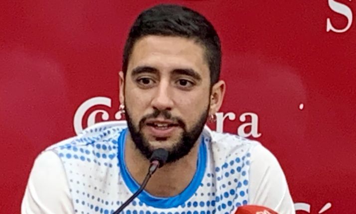 El líbero celeste continuará vistiendo la camiseta del Torrezno de Soria. 