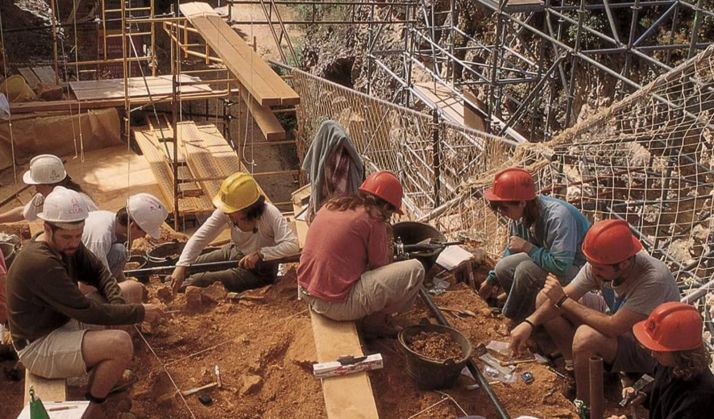 Imagen de una campaña en los yacimientos. /Jta.