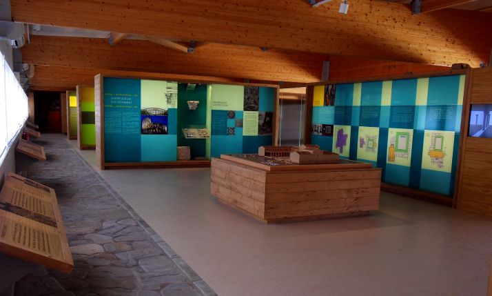 Una imagen del museo Magna Mater, en Cuevas de Soria. /Dip.