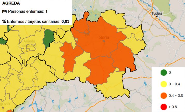 Ágreda, solo un nuevo infectado en la última semana