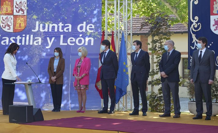 Una imagen de la toma de posesión de la consejera. /Jta.