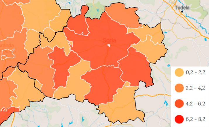 Ólvega, San Pedro y Berlanga se acercan a la zona verde de contagios