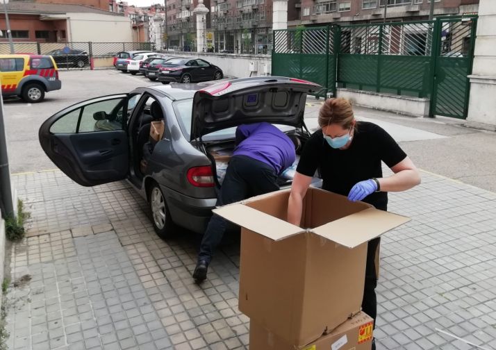 La Junta, a través de Protección Civil, continúa el reparto de material de protección en Soria