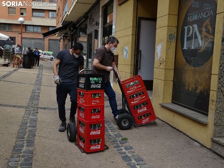 La actividad de autónomos y empresas sorianas se recupera de forma ordenada y segura según FOES