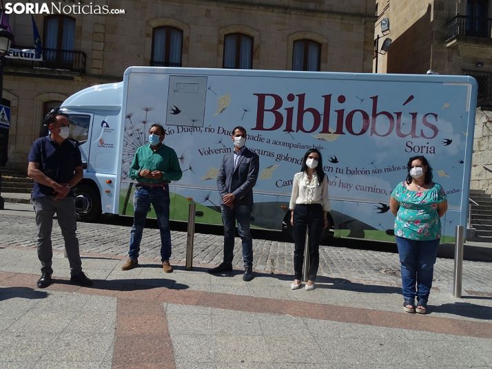 Soria estrena Bibliobús con medidas especiales por el Covid-19