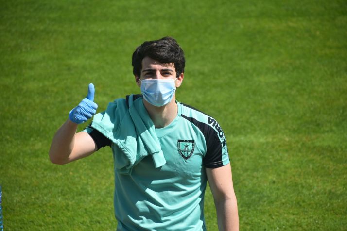 Fotos: El Numancia cumple su primera semana de entrenamientos en la era del Covid