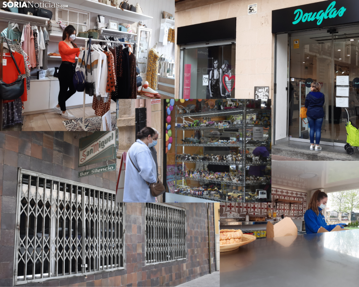 La capital retoma la actividad poco a poco y con cita previa