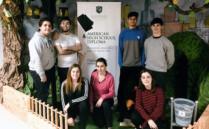 Alumnos del colegio soriano. /ES