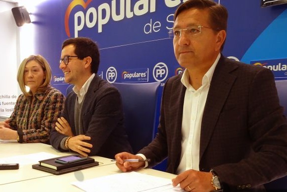 María José Heredia, Tomás Cabezón y Gerardo Martínez.