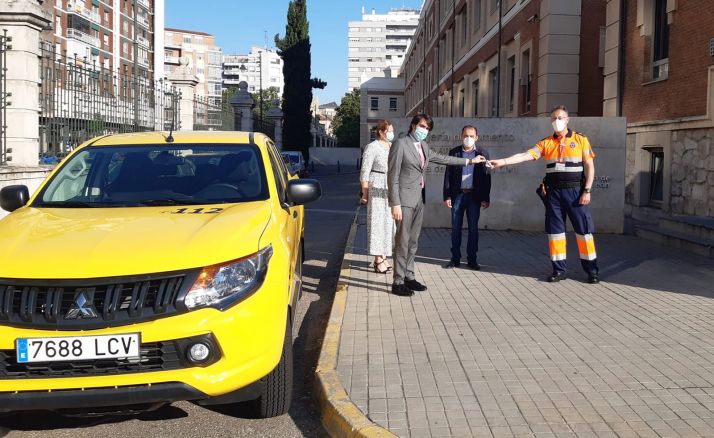 Golmayo ya cuenta con nuevo vehículo para su agrupación de Protección Civil