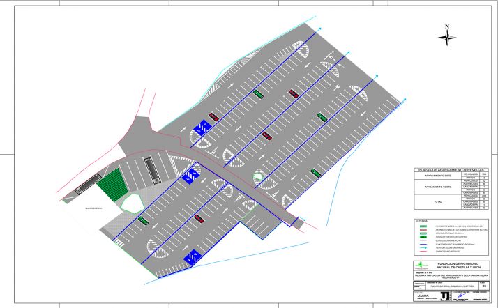 Arrancan las obras del aparcamiento y del edificio de servicios de la Laguna Negra
