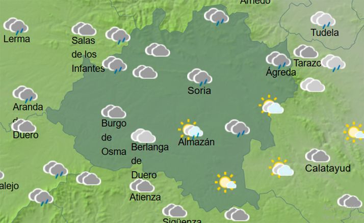 Se mantienen las lluvias