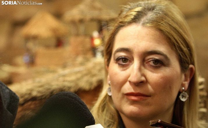 La alcaldesa de Garray lamenta los años perdidos y teme que la crisis afecte al único proyecto de Soria