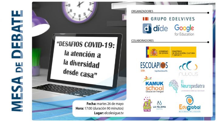 Escolapios Soria comparte mesa de debate con expertos internacionales para poner en valor la enseñanza online 