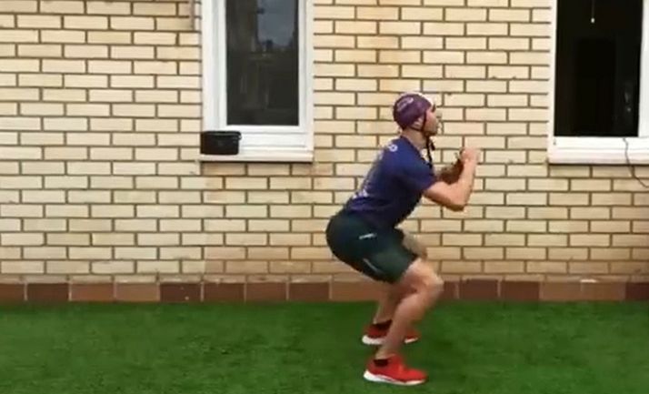 El monitor David Ramos (C.D. Oca SOS), en una de las pruebas. 