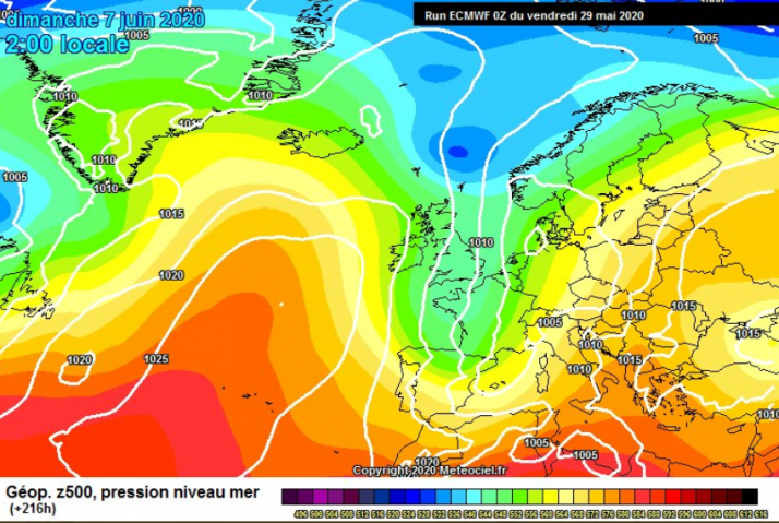 Junio podría arrancar con una nevada histórica