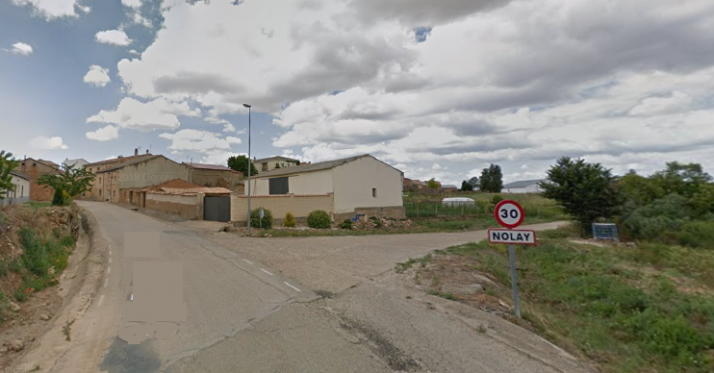 Un varón, herido al quedar atrapado en su vehículo tras sufrir un accidente de tráfico en Nolay