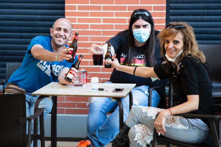 Fotos: Ólvega se toma las primeras cervezas de la fase 1