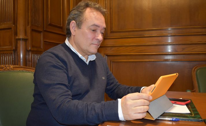 Saturnino de Gregorio, vicepresidente de la Diputación. /Dip.